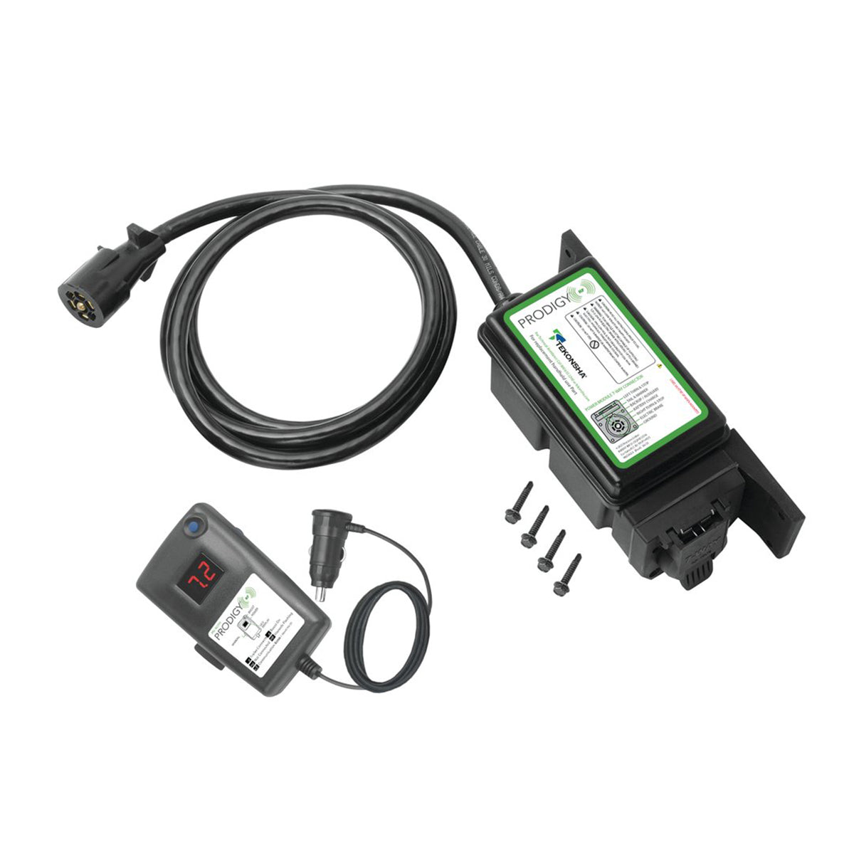 Tekonsha 902502 Prodigy RF Trailer Brake Controller, 1 to 3 Axles (Used)