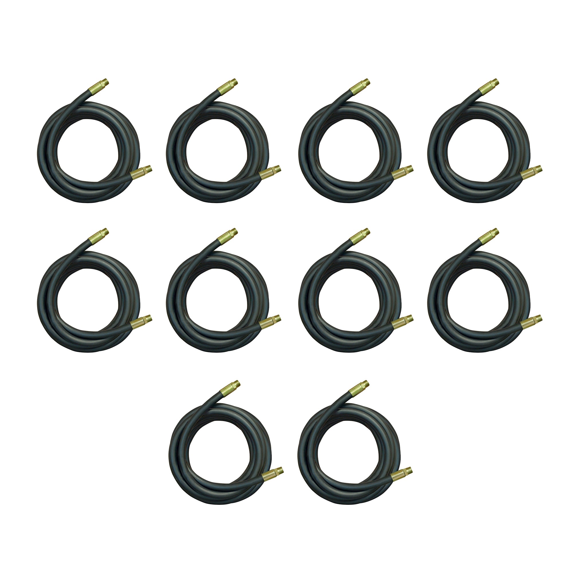 Apache 1/2 In x 144 In Universal Hydraulic Hose, Male x Male Assembly (10 Pack) - VMInnovations