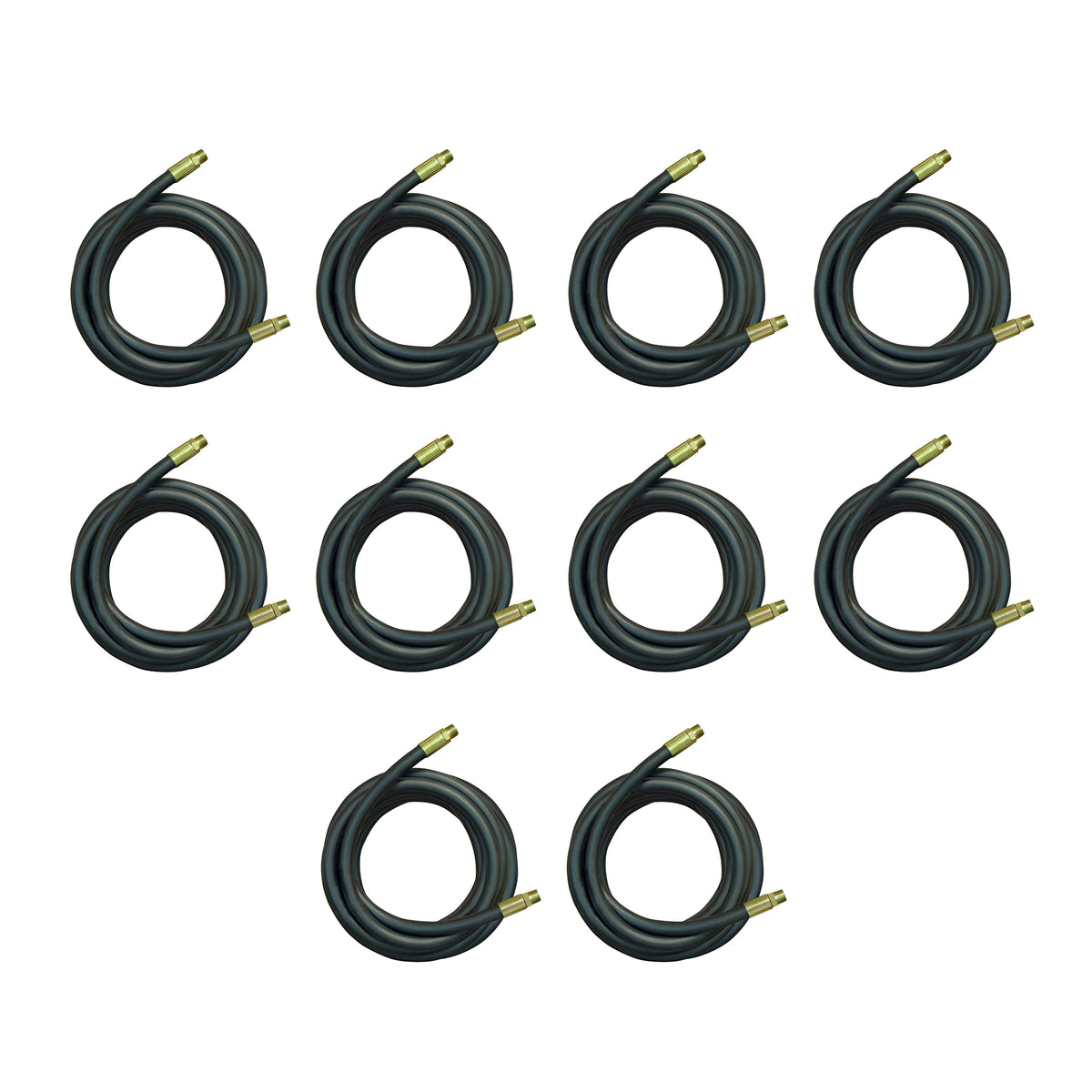 Apache 1/2 In x 144 In Universal Hydraulic Hose, Male x Male Assembly (10 Pack)