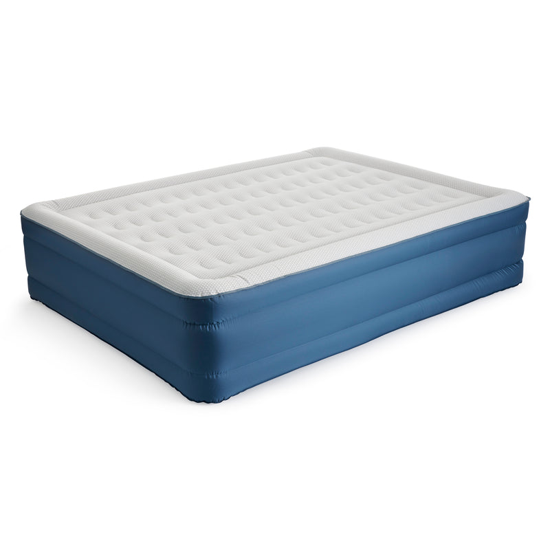 Insta-Bed Whispair 18 Inch Queen Size Air Mattress with Internal Pump (Used)