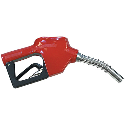 Apache 3/4 Inch Connection Automatic Shut Off Fuel Pump Nozzle, Red (2 Pack) - VMInnovations