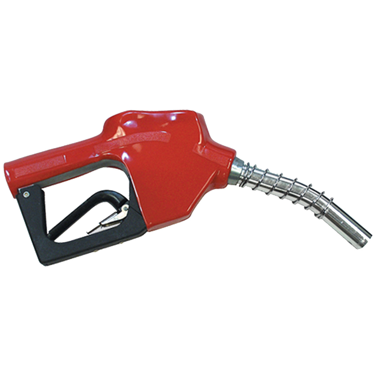 Apache 3/4 Inch Connection Automatic Shut Off Fuel Pump Nozzle, Red (6 Pack)