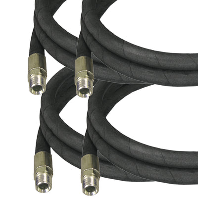 Apache 98398250-C 3/8 Inch x 96 Inch Hydraulic Hose, Male x Male Assembly,(4 Pk)