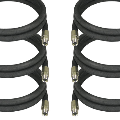 Apache 98398250-C 3/8 Inch x 96 Inch Hydraulic Hose, Male x Male Assembly,(6 Pk)