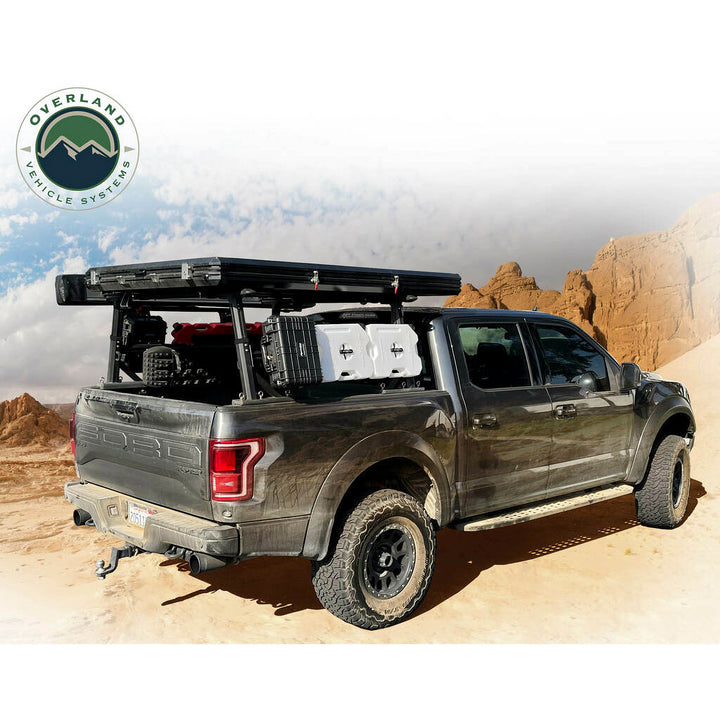 Overland Vehicle Systems Freedom Rack Side Support Bars, Short Bed Application
