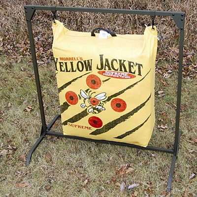 Morrell Yellow Jacket Field Archery Bag Target w/ Bow Shooting Stand and Storage