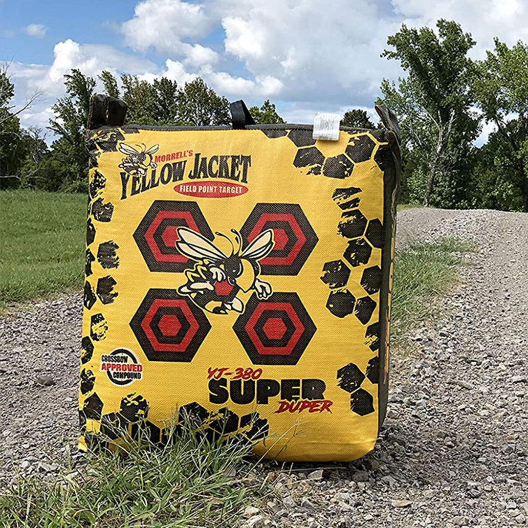 Morrell Yellow Jacket Field Archery Bag Target w/ Bow Shooting Stand and Storage - VMInnovations