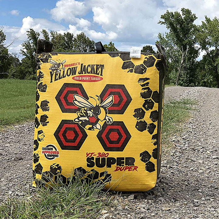 Morrell Yellow Jacket Field Archery Bag Target w/ Bow Shooting Stand and Storage - VMInnovations