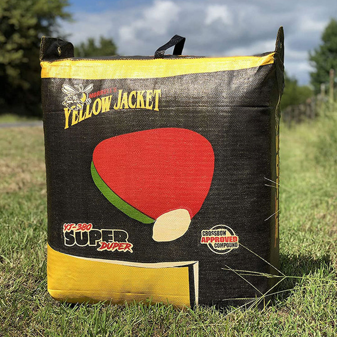 Morrell Yellow Jacket Field Archery Bag Target w/ Bow Shooting Stand and Storage - VMInnovations