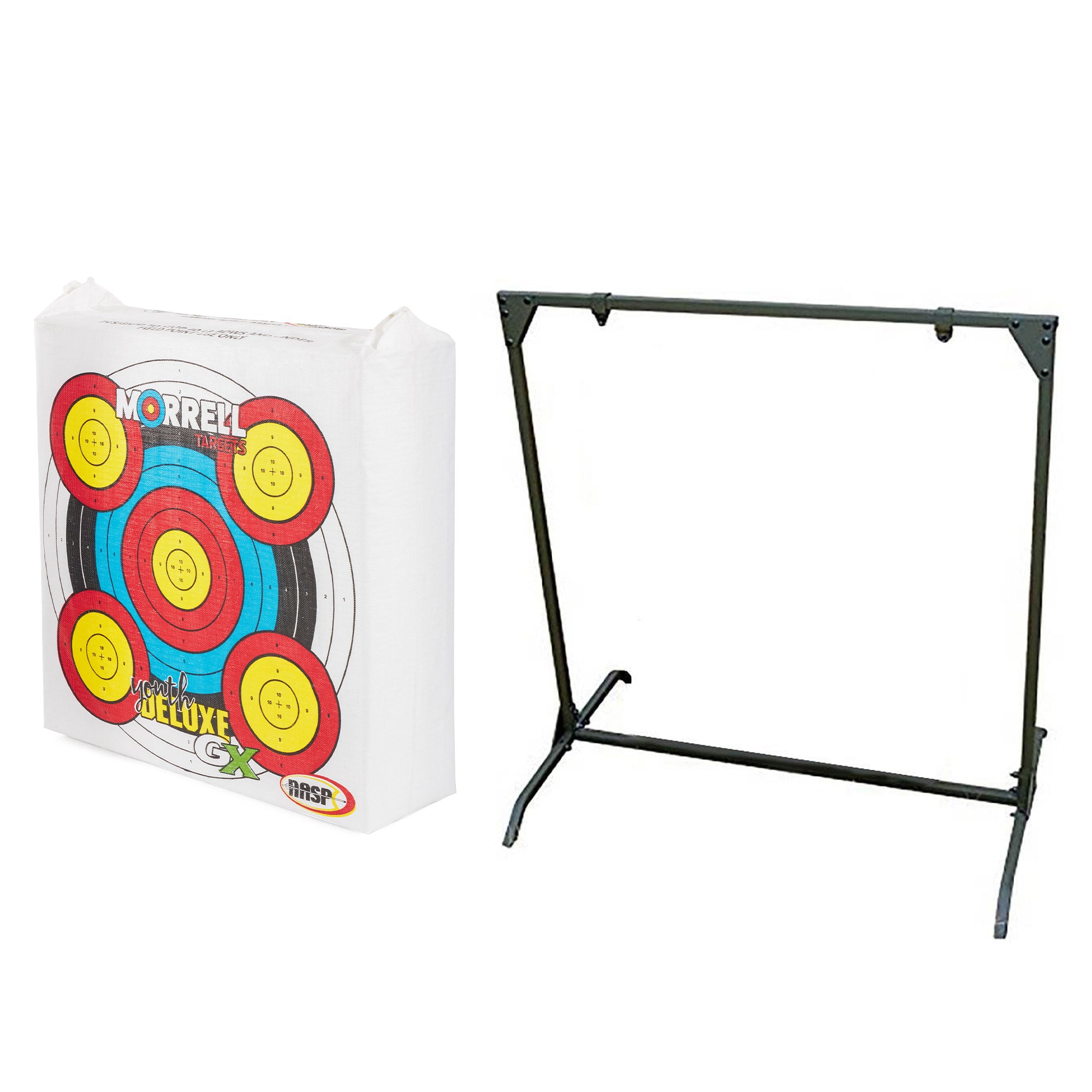 Morrell Weatherproof Field Point Archery Bag Target with Practice Shooting Stand - VMInnovations