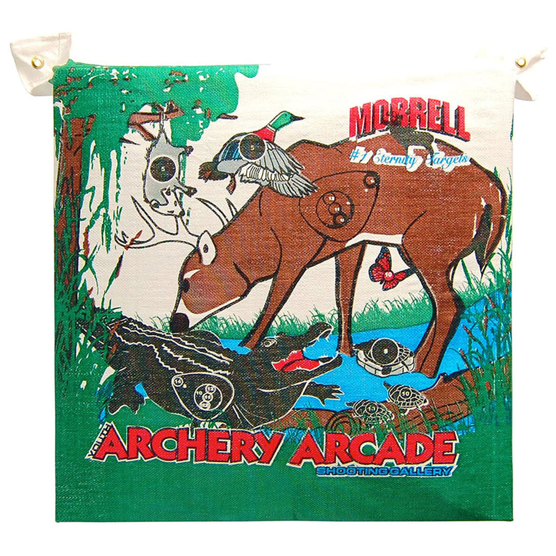 Morrell Youth 18 Pound Arcade Field Point Archery Bag Target w/ Practice Stand
