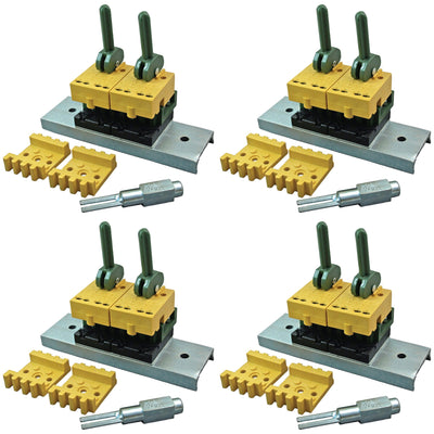 Apache 25091312 4 Inch Steel Alligator Ready Set Staple Fastener Tool, 4 Pack - VMInnovations