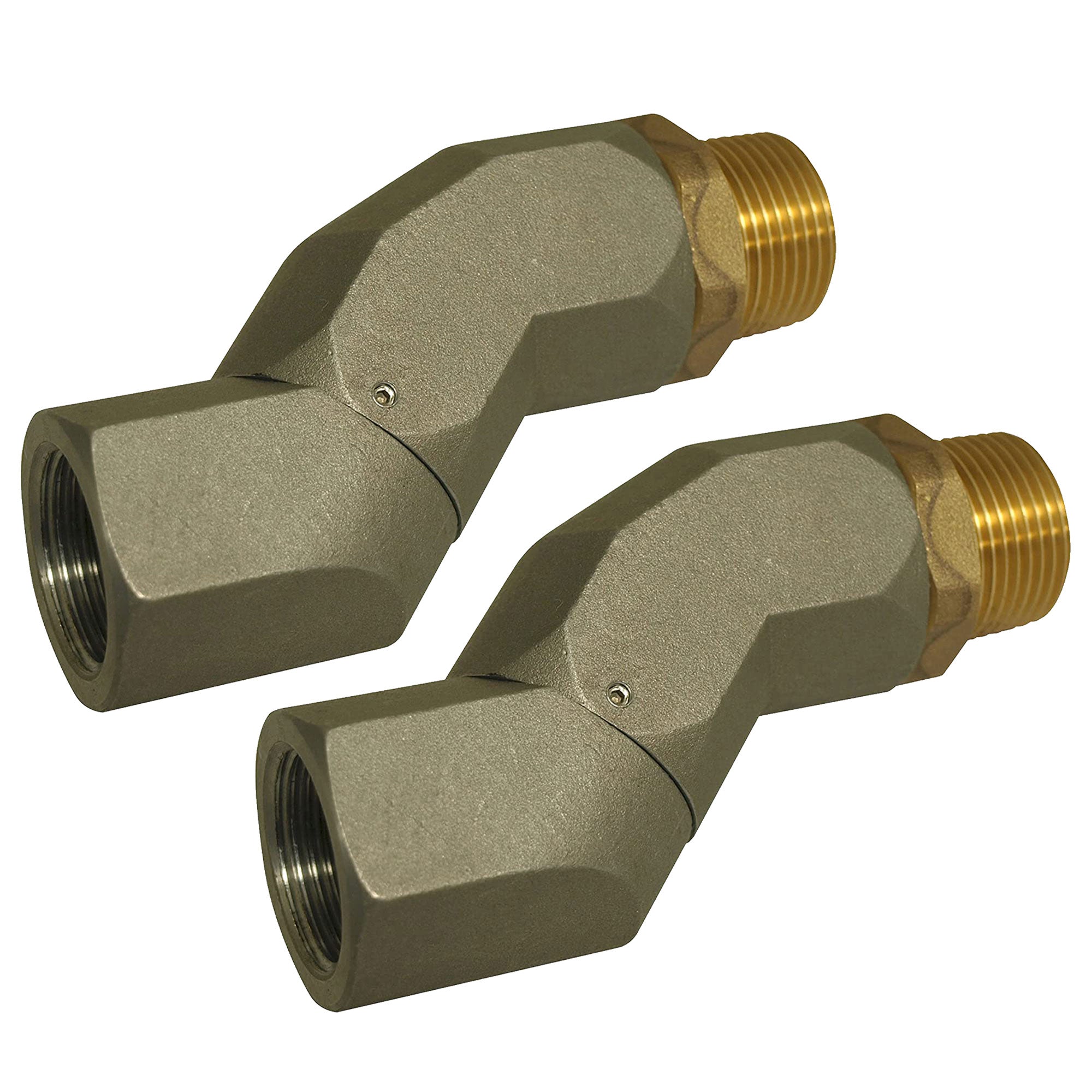 Apache 99000233 3/4 Inch Male & 3/4 Inch Female Pipe Thread Fuel Swivel, 2 Pack - VMInnovations