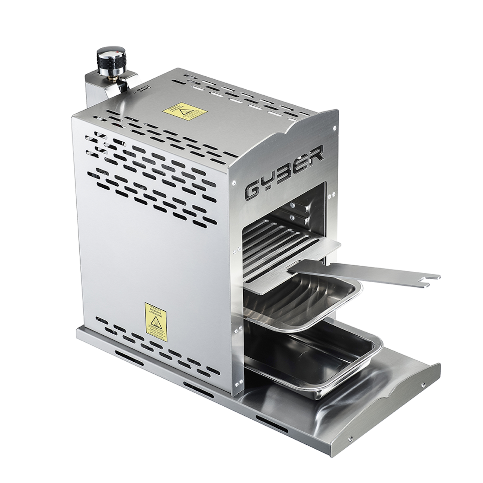 Gyber Anvil Pro Stainless Steel Camping Infrared Propane Gas Grill (Open Box) - VMInnovations