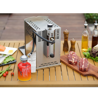 Gyber Anvil Pro Stainless Steel Camping Infrared Propane Gas Grill (Open Box) - VMInnovations