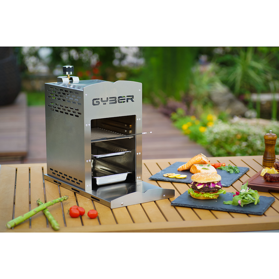 Gyber Anvil Pro Stainless Steel Camping Infrared Propane Gas Grill (Open Box)