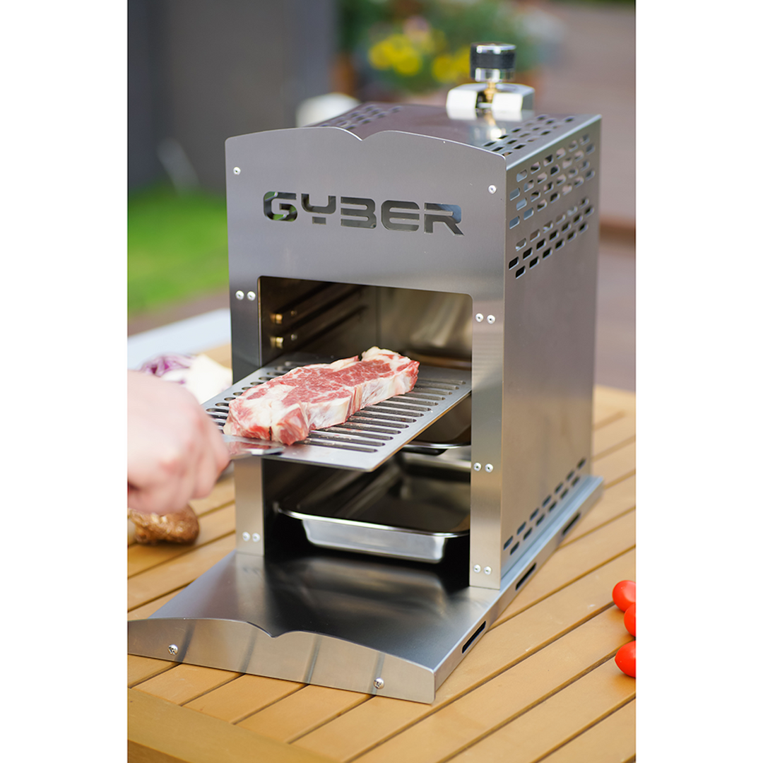 Gyber Anvil Pro Stainless Steel Portable Camping Infrared Propane Gas Grill