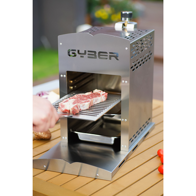 Gyber Anvil Pro Stainless Steel Portable Infrared Propane Gas Grill (Used)