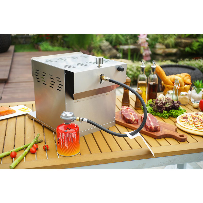 Gyber Dutton Stainless Steel Camping Infrared Propane Gas Grill (Open Box)
