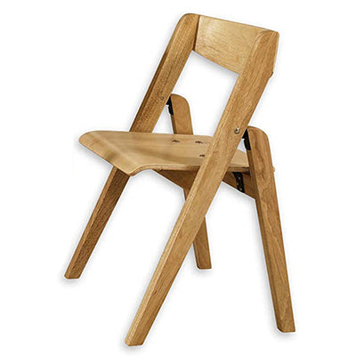 MECO Stakmore Juvenile Kids Folding 3 Pc Wood Table & Chair Furniture (Open Box)