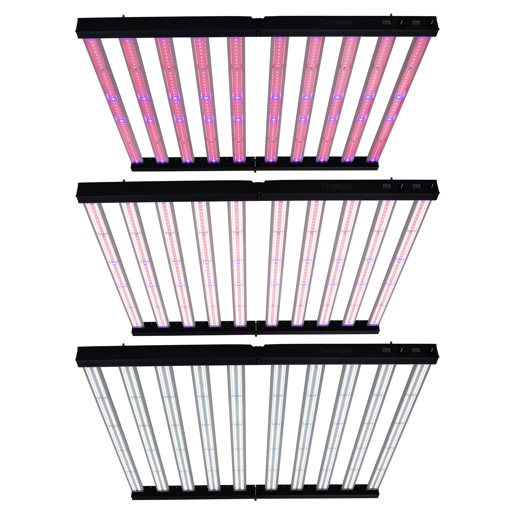 Carambola CB1000 47 x 43 Inch CO2 Pro 1,000 W Broad Spectrum LED Growing Light - VMInnovations