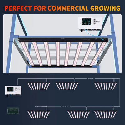 Carambola CB800 47x43" CO2 Pro 1000 Watt Broad Spectrum Growing Light (Open Box) - VMInnovations