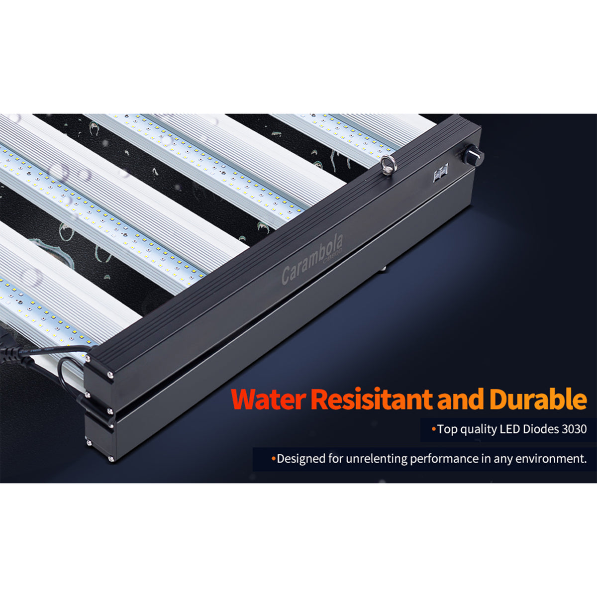 Carambola CB800 47 x 43 Inch CO2 Pro 800 Watt Broad Spectrum LED Growing Light - VMInnovations