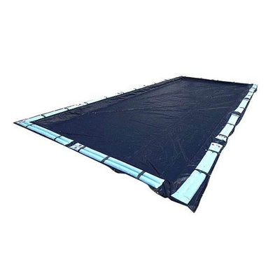 Swimline 16x32 Feet Dark Blue Winter In Ground Swimming Pool Cover (Used) - VMInnovations