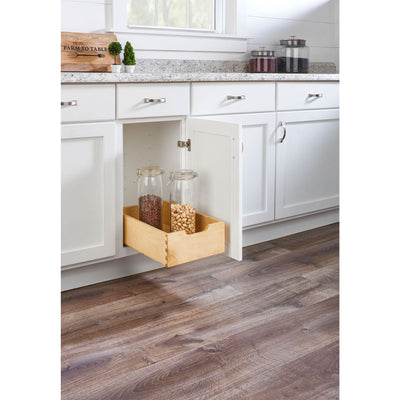 Rev-A-Shelf 11" Pullout Kitchen Cabinet Drawer w/ Soft-close, 4WDB-1218SC-1 - VMInnovations