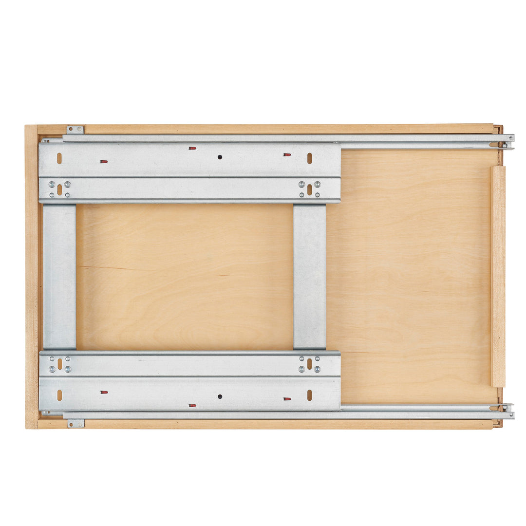 Rev-A-Shelf 14" Pull Out Kitchen Cabinet Storage Drawer Soft Close 4WDB-1522SC-1