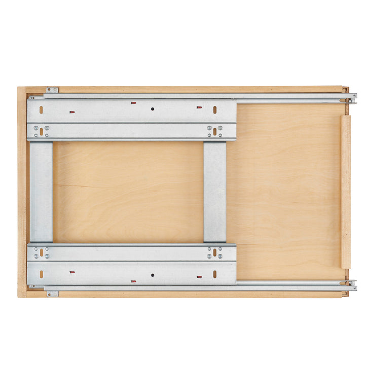 Rev-A-Shelf 14" Pull Out Kitchen Cabinet Storage Drawer Soft Close 4WDB-1522SC-1