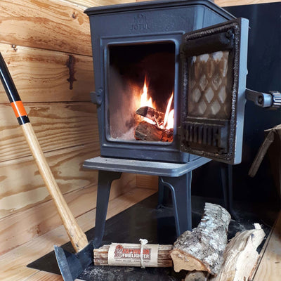 Better Wood 18lb Assorted Sizes Fire Wood Fatwood Firestarter Crate (Used) - VMInnovations