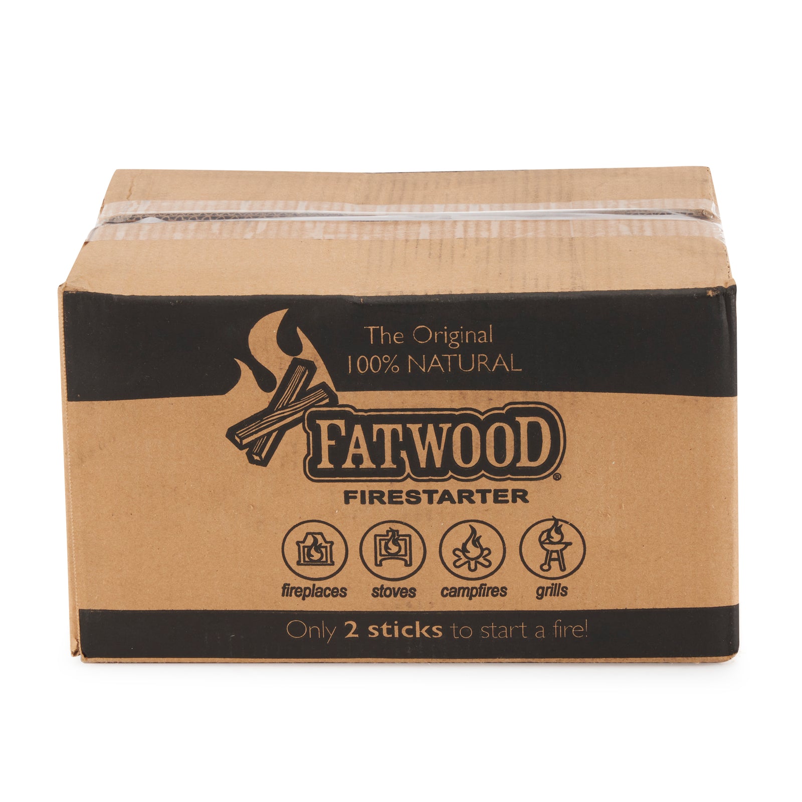Better Wood Products 18lb Fire Wood Fatwood Firestarter Crate (Open Box) - VMInnovations
