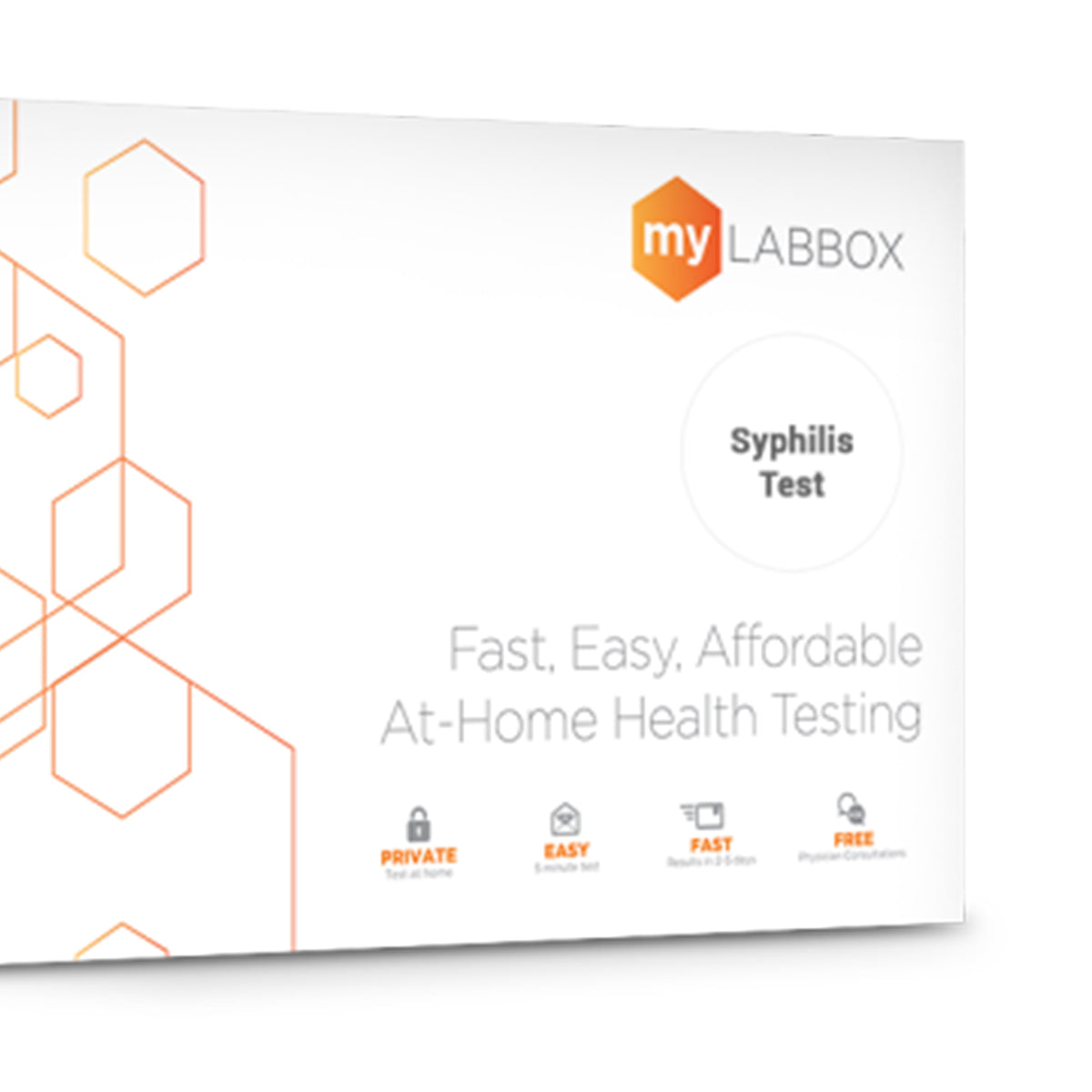 myLAB Box Health Syphilis STD Infection Rapid 2 Day Mail In At Home Test Kit - VMInnovations