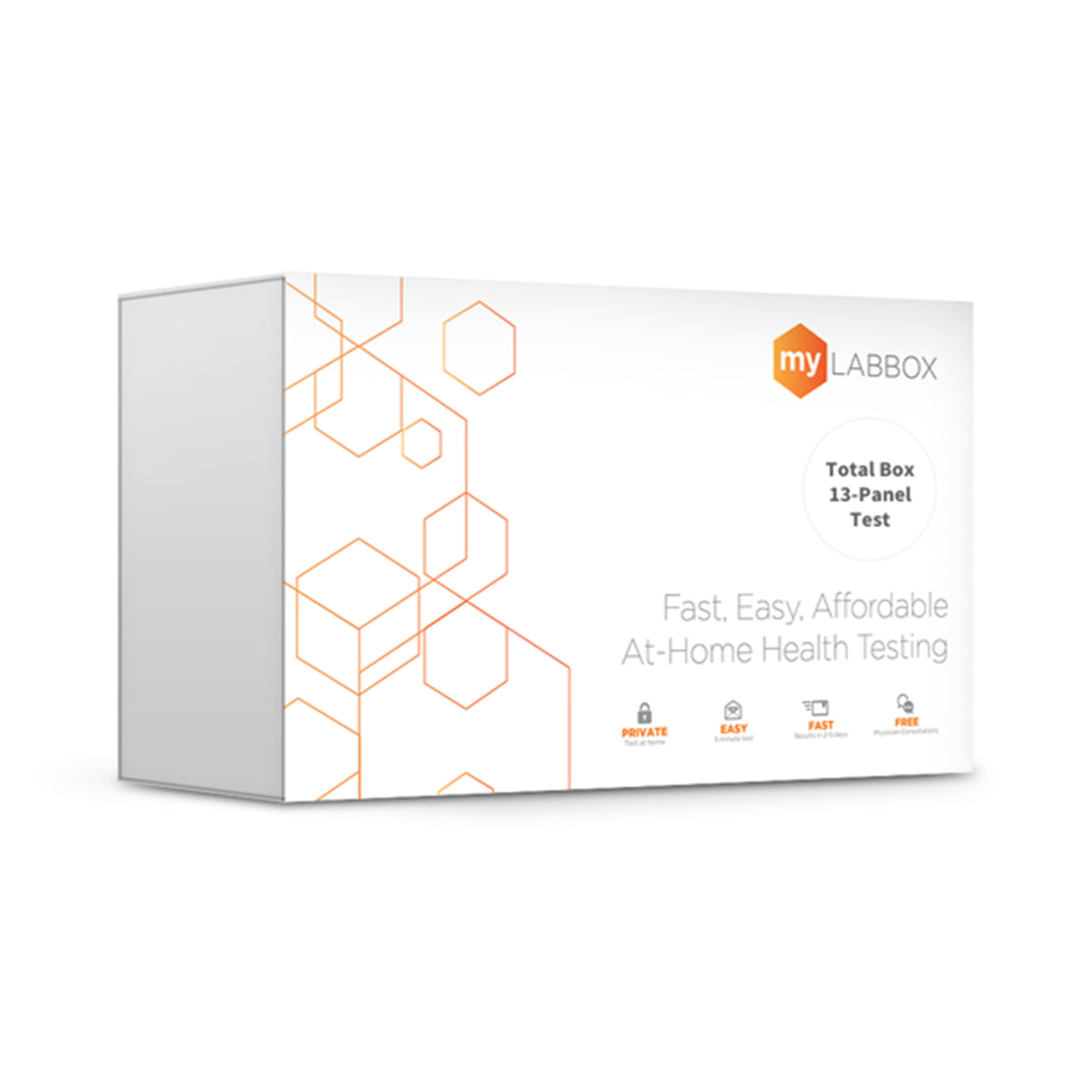 myLAB Box Total Box 13 Panel STD Infection Rapid Mail In At Home Health Test Kit - VMInnovations