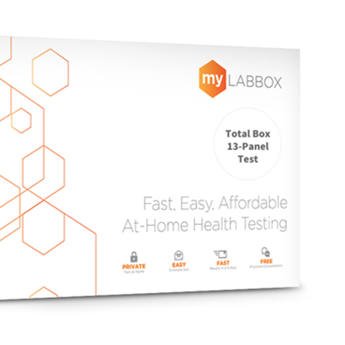 myLAB Box Total Box 13 Panel STD Infection Rapid Mail In At Home Health Test Kit - VMInnovations