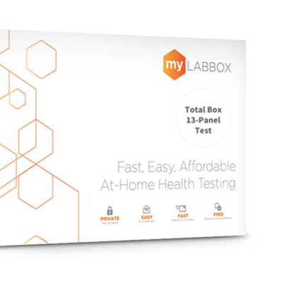 myLAB Box Total Box 13 Panel STD Infection Rapid Mail In At Home Health Test Kit - VMInnovations