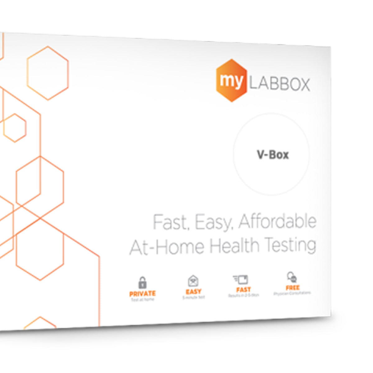 myLAB V Box 5 Panel Women's Vaginal Health Rapid Mail In At Home Testing Kit - VMInnovations