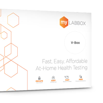 myLAB V Box 5 Panel Women's Vaginal Health Rapid Mail In At Home Testing Kit - VMInnovations