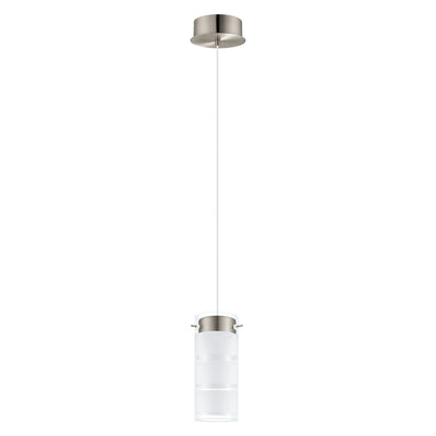 Eglo Lighting Olvero Modern 5 Inch LED Glass Pendant Ceiling Light (Open Box)