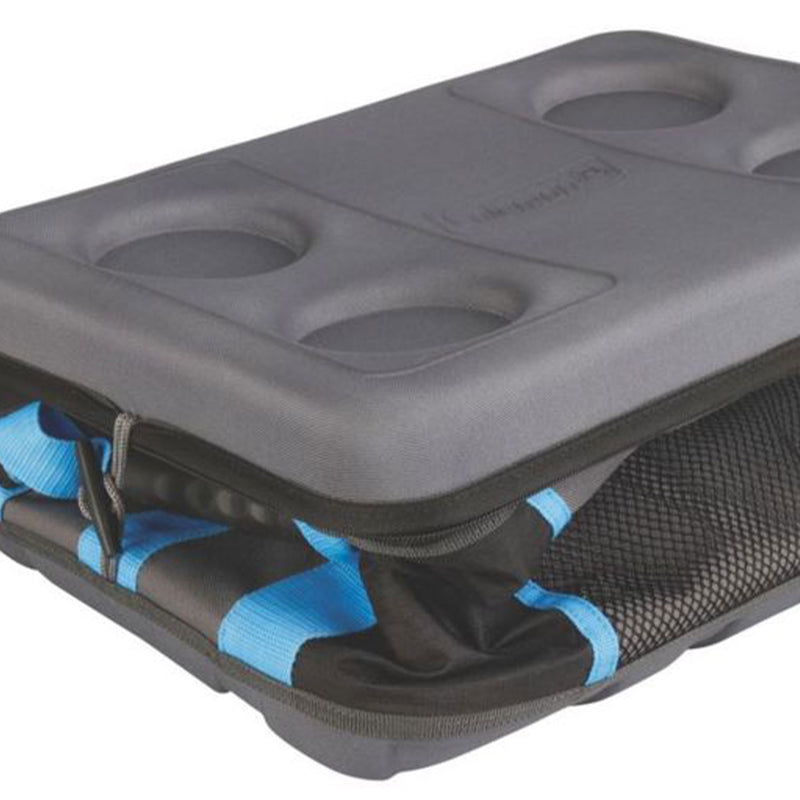 Coleman Eva Soft 45 Can Collapsible Molded Cooler with 4 Cup Holders, Black