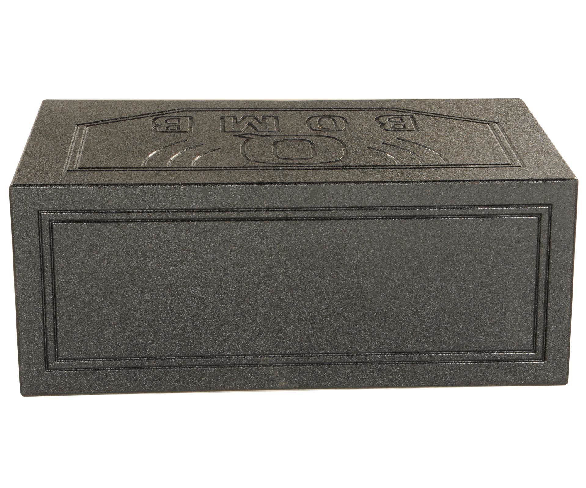 Q-POWER QBOMB12VL 12" Dual Vented Ported Car Subwoofer Sub Box Enclosure (Used) - VMInnovations