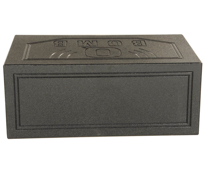 Q-Power QBOMB12VL 12" Dual Vented Ported Car Subwoofer Box Enclosure (Open Box)