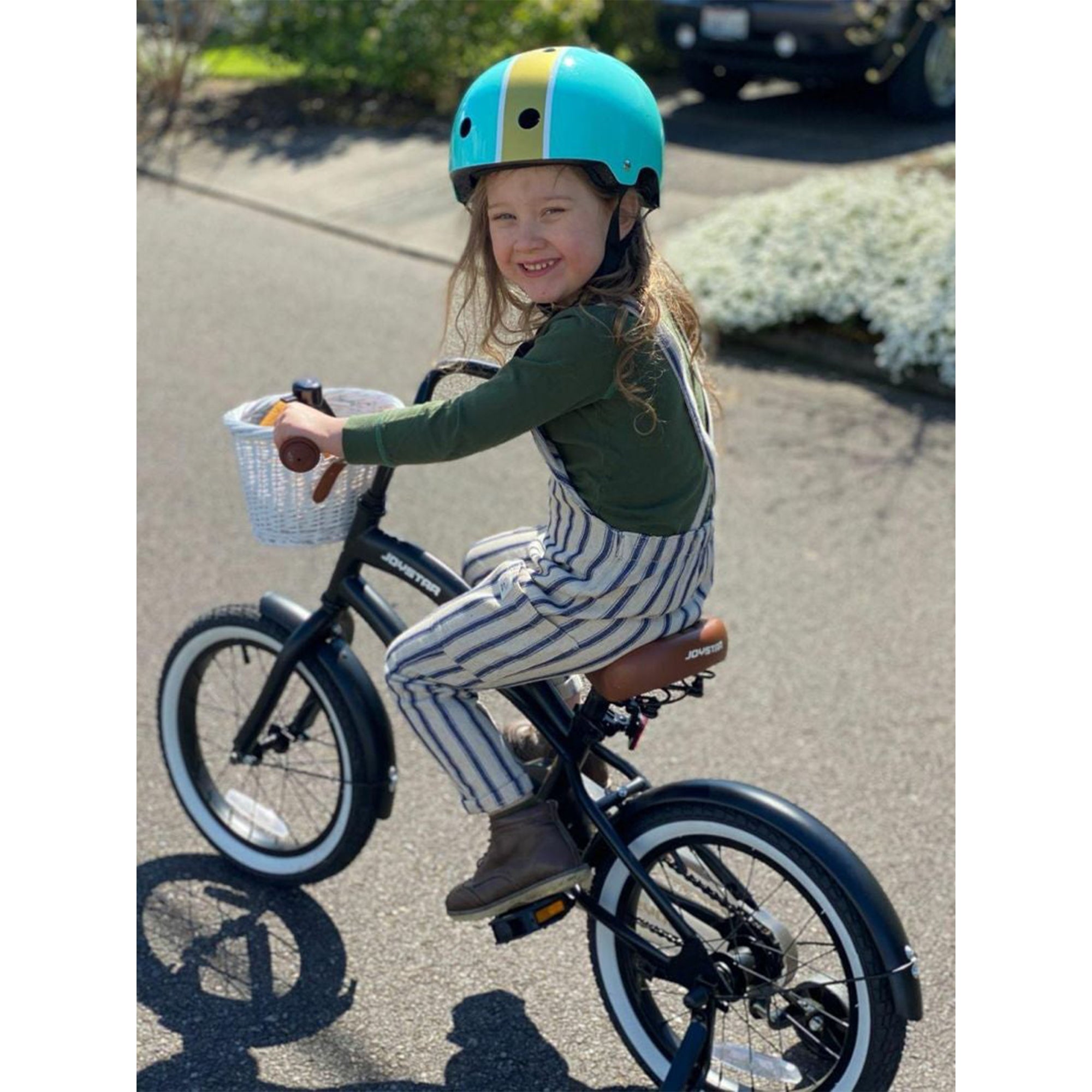 Joystar Aquaboy 14" Cruiser Bike w/ Training Wheels, Ages 3 to 5, Black (Used) - VMInnovations