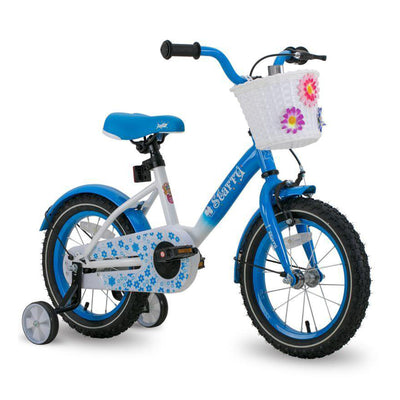 Joystar Starry 18 Inch Bike Ages 5-9 with Training Wheels and Basket (For Parts)