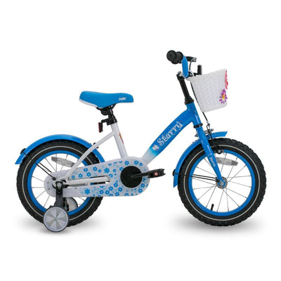 Joystar Starry 18 Inch Bike Ages 5-9 with Training Wheels and Basket (For Parts)