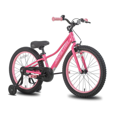 Joystar NEO BMX Bike Ages 7-13 with Training Wheels, 20", Pink (Open Box) - VMInnovations