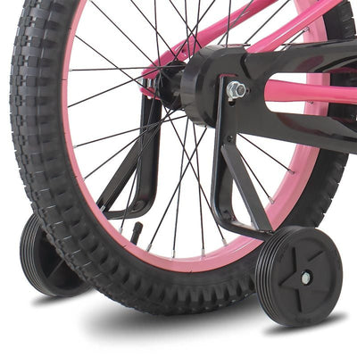 Joystar NEO BMX Bike Ages 7-13 with Training Wheels, 20", Pink (Open Box) - VMInnovations