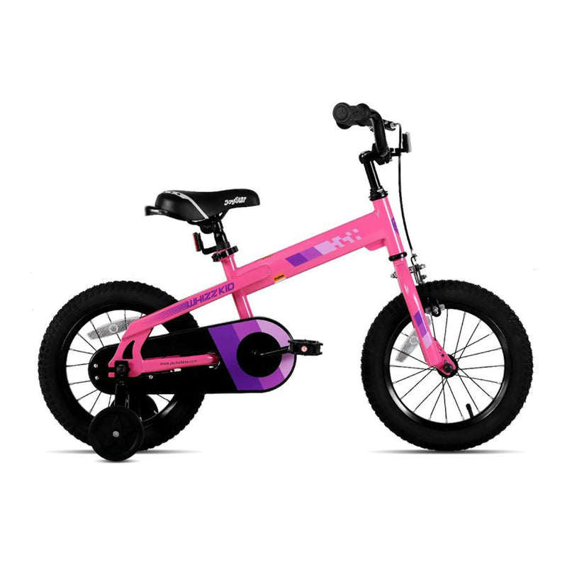Joystar Whizz BMX Kids Bike Boys & Girls Ages 3-5 w/ Training Wheels, 14", Pink