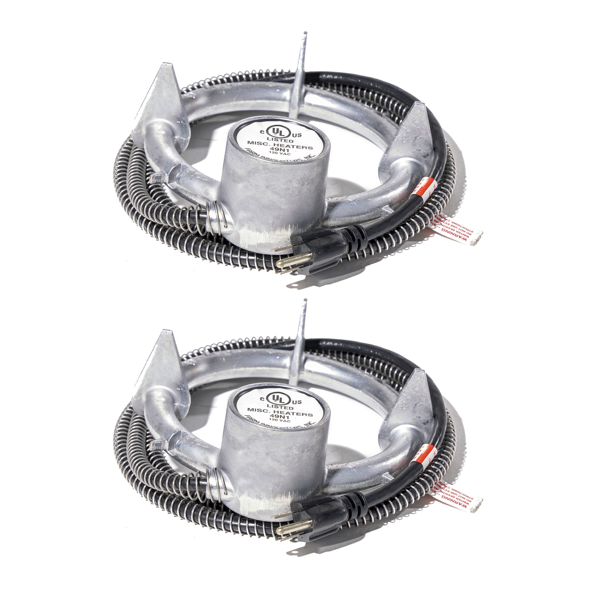 Farm Innovators H-49 Ice Chaser 250 W Cast Aluminum 5 Gal Bucket Deicer (2 Pack) - VMInnovations